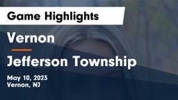 Vernon  vs Jefferson Township  Game Highlights - May 10, 2023