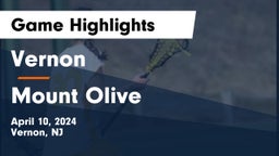 Vernon  vs Mount Olive  Game Highlights - April 10, 2024