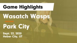 Wasatch Wasps vs Park City  Game Highlights - Sept. 22, 2020