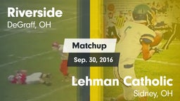 Matchup: Riverside High vs. Lehman Catholic  2016