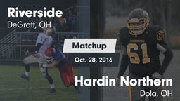 Matchup: Riverside High vs. Hardin Northern  2016