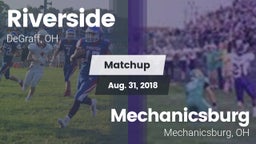 Matchup: Riverside High vs. Mechanicsburg  2018