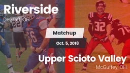 Matchup: Riverside High vs. Upper Scioto Valley  2018