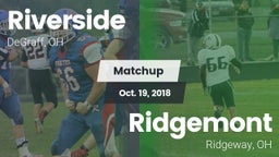 Matchup: Riverside High vs. Ridgemont  2018