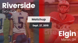 Matchup: Riverside High vs. Elgin  2019