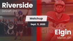 Matchup: Riverside High vs. Elgin  2020