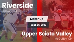 Matchup: Riverside High vs. Upper Scioto Valley  2020