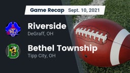 Recap: Riverside  vs. Bethel Township  2021