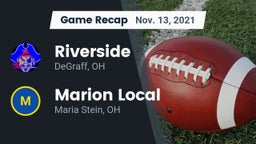 Recap: Riverside  vs. Marion Local  2021