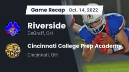 Recap: Riverside  vs. Cincinnati College Prep Academy  2022