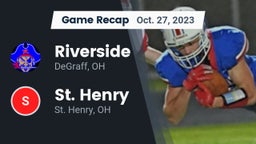 Recap: Riverside  vs. St. Henry  2023