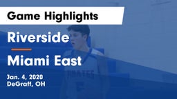 Riverside  vs Miami East  Game Highlights - Jan. 4, 2020
