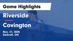Riverside  vs Covington  Game Highlights - Nov. 21, 2020