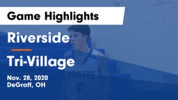 Riverside  vs Tri-Village  Game Highlights - Nov. 28, 2020