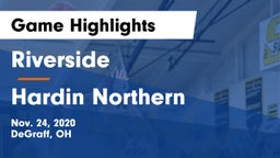 Riverside  vs Hardin Northern  Game Highlights - Nov. 24, 2020