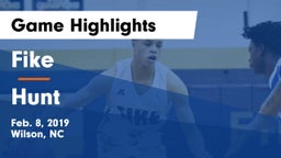 Fike  vs Hunt  Game Highlights - Feb. 8, 2019