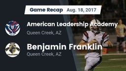 Recap: American Leadership Academy vs. Benjamin Franklin  2017