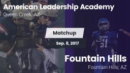 Matchup: American Leadership vs. Fountain Hills  2017