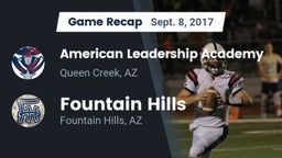 Recap: American Leadership Academy vs. Fountain Hills  2017