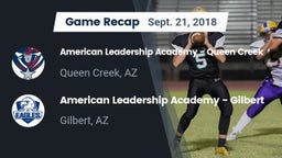 Recap: American Leadership Academy - Queen Creek vs. American Leadership Academy - Gilbert  2018