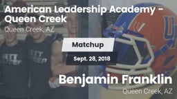 Matchup: American Leadership vs. Benjamin Franklin  2018
