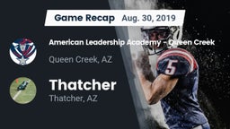 Recap: American Leadership Academy - Queen Creek vs. Thatcher  2019
