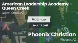 Matchup: American Leadership vs. Phoenix Christian  2019
