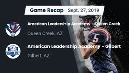 Recap: American Leadership Academy - Queen Creek vs. American Leadership Academy - Gilbert  2019