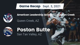 Recap: American Leadership Academy - Queen Creek vs. Poston Butte  2021