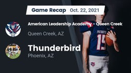Recap: American Leadership Academy - Queen Creek vs. Thunderbird  2021