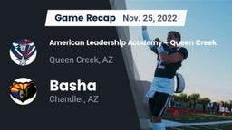 Recap: American Leadership Academy - Queen Creek vs. Basha  2022