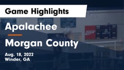 Apalachee  vs Morgan County  Game Highlights - Aug. 18, 2022