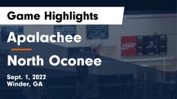 Apalachee  vs North Oconee Game Highlights - Sept. 1, 2022