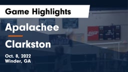 Apalachee  vs Clarkston Game Highlights - Oct. 8, 2022