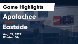 Apalachee  vs Eastside  Game Highlights - Aug. 24, 2023