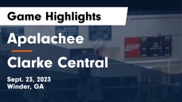 Apalachee  vs Clarke Central Game Highlights - Sept. 23, 2023
