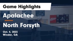 Apalachee  vs North Forsyth Game Highlights - Oct. 4, 2023