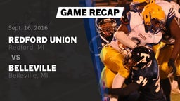 Recap: Redford Union  vs. Belleville  2016