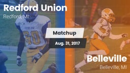 Matchup: Redford Union vs. Belleville  2017