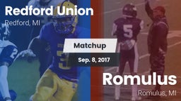 Matchup: Redford Union vs. Romulus  2017