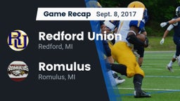 Recap: Redford Union  vs. Romulus  2017