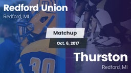 Matchup: Redford Union vs. Thurston  2017