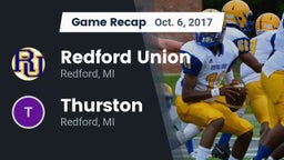 Recap: Redford Union  vs. Thurston  2017