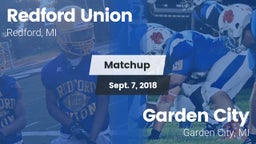 Matchup: Redford Union vs. Garden City  2018