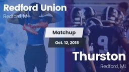 Matchup: Redford Union vs. Thurston  2018