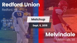 Matchup: Redford Union vs. Melvindale  2019
