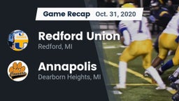 Recap: Redford Union  vs. Annapolis  2020