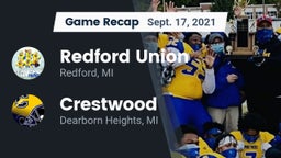 Recap: Redford Union  vs. Crestwood  2021