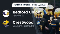 Recap: Redford Union  vs. Crestwood  2022