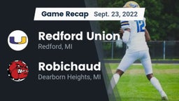 Recap: Redford Union  vs. Robichaud  2022